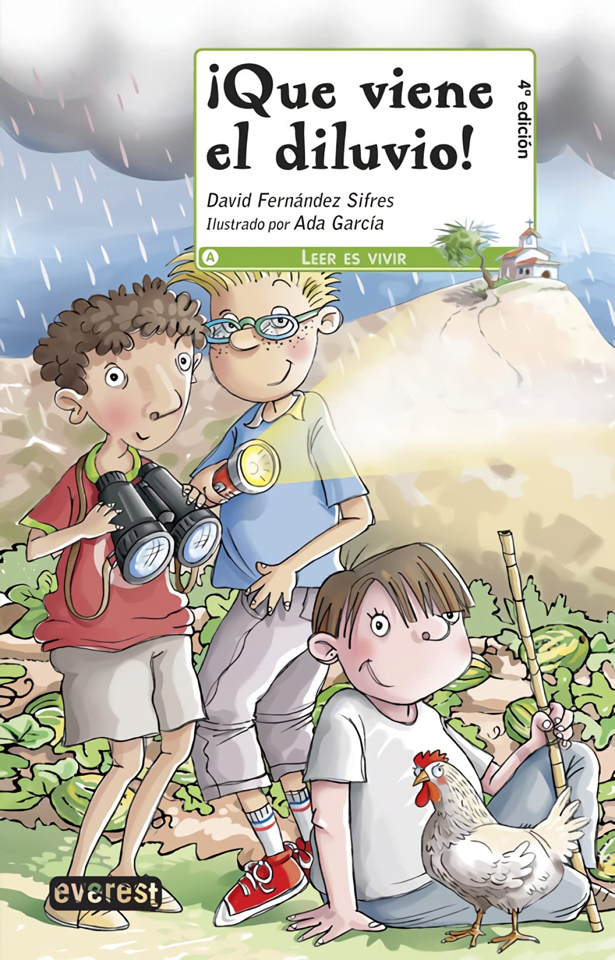 ¡Que viene el diluvio! (Leer es vivir)