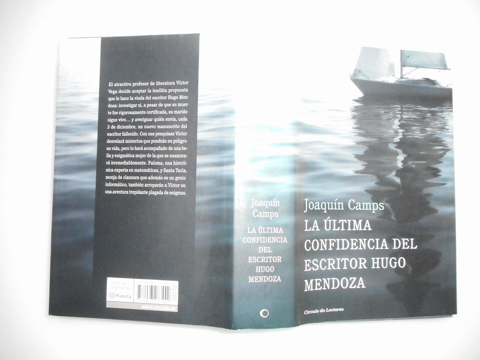 LA ULTIMA CONFIDENCIA DEL ESCRITOR HUGO MENDOZA