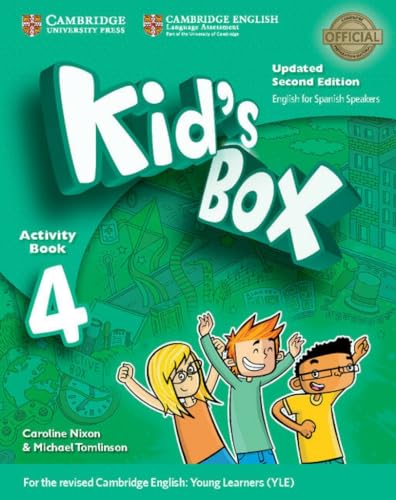 Kid's Box Level 4 Activity Book with CD ROM and My Home Booklet Updated English for Spanish Speakers Second Edition (CAMBRIDGE)