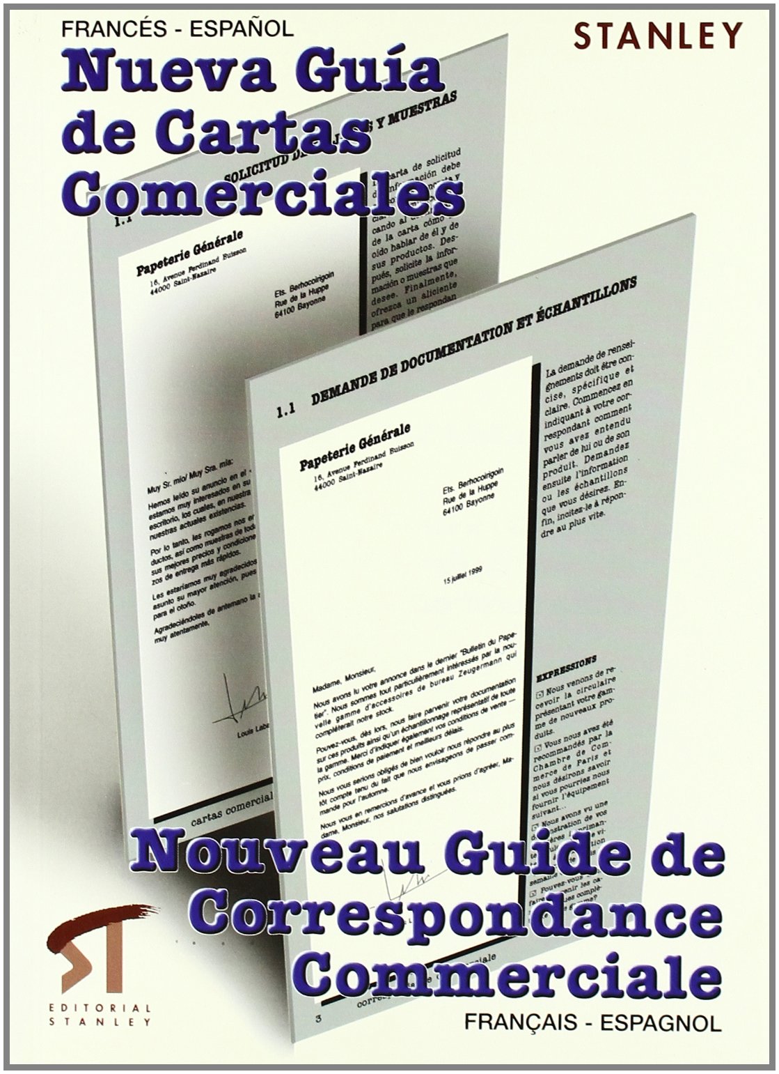 Cartas Comerciales bilingües Francés Español