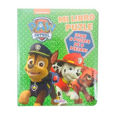 PATRULLA CANINA LIBRO PUZZLE MEDIANO