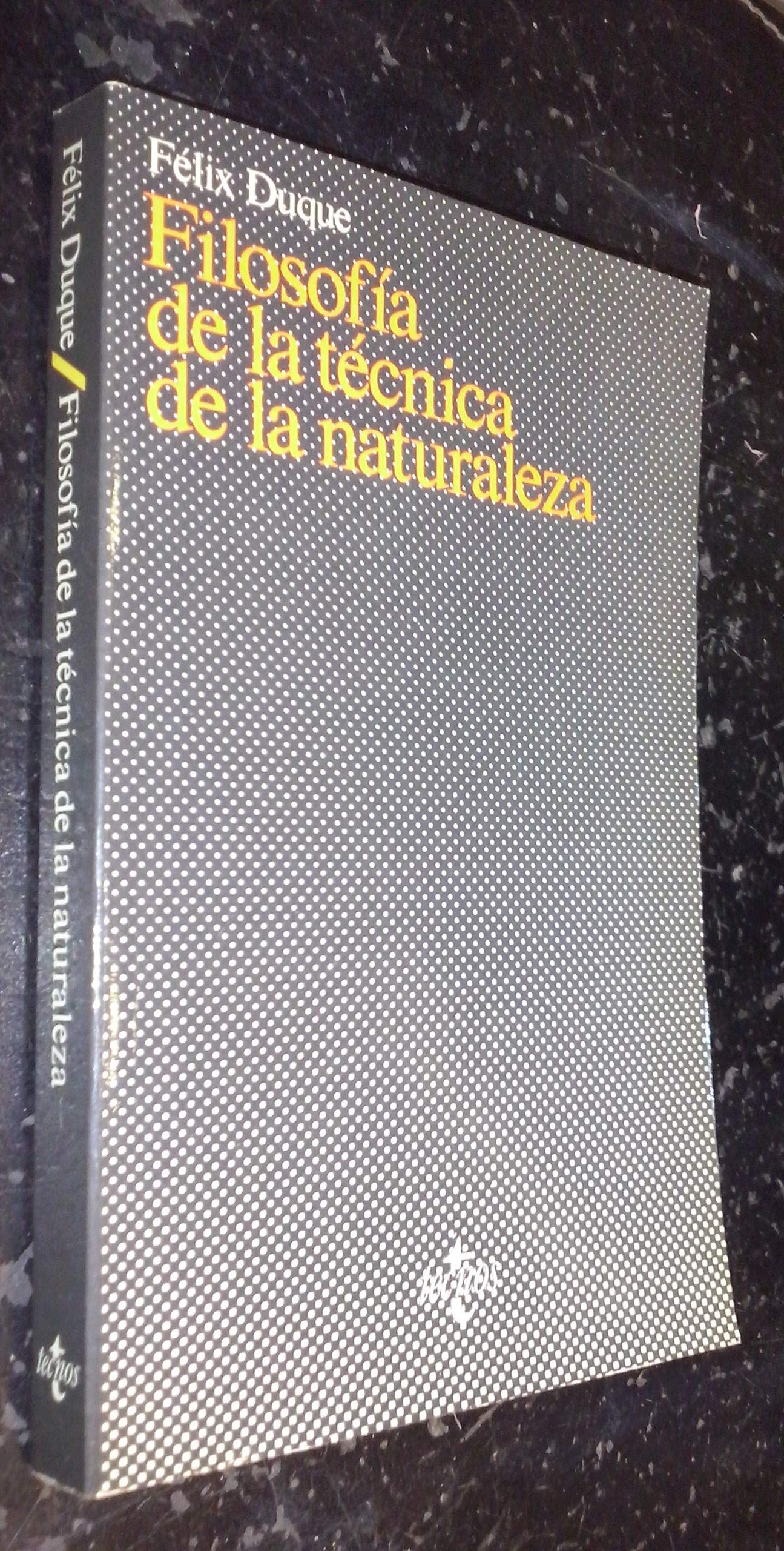 Filosofia de la tecnica de la naturaleza