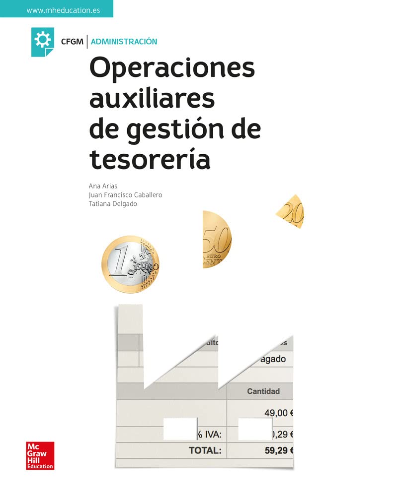 Operaciones auxiliares de gestion de tesoreria. Libro alumno - 9788448616175 (CICLOS FORMATIVOS)