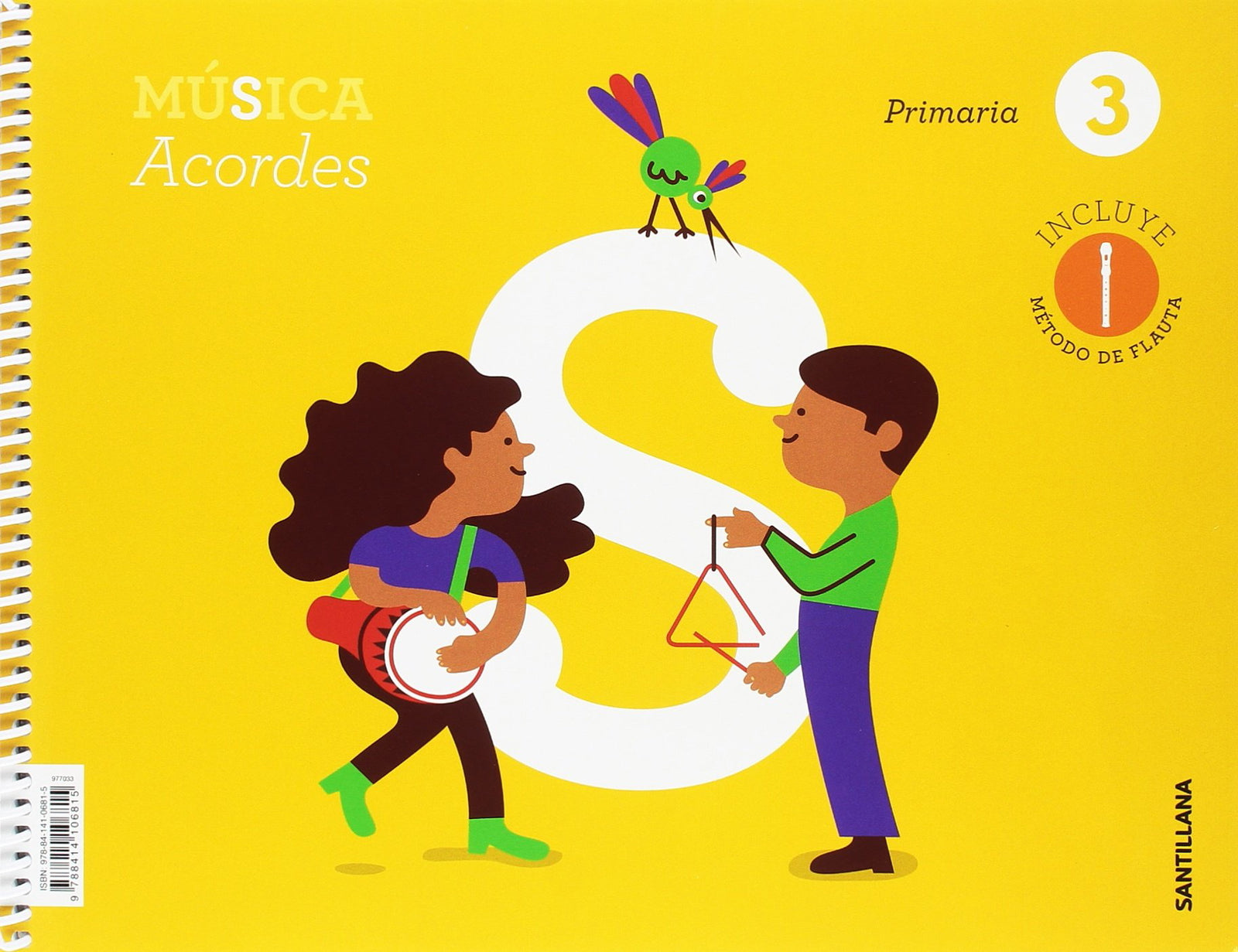 MUSICA ACORDES 3 PRIMARIA - 9788414106815