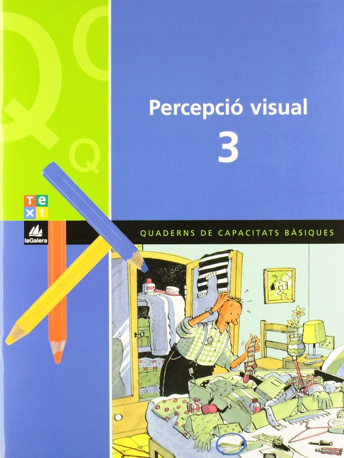 Quadern de percepció visual 3 (Q. DE CAPACITATS BÀSIQUES) - 9788441209282: 708 (Quad. capacitats bàsiques)