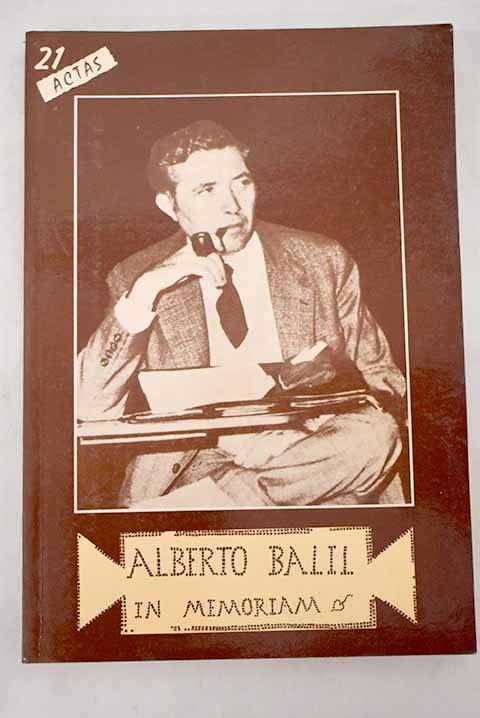 Alberto Balil, in memoriam. Mosaicos romanos. Estudios sobre iconografía
