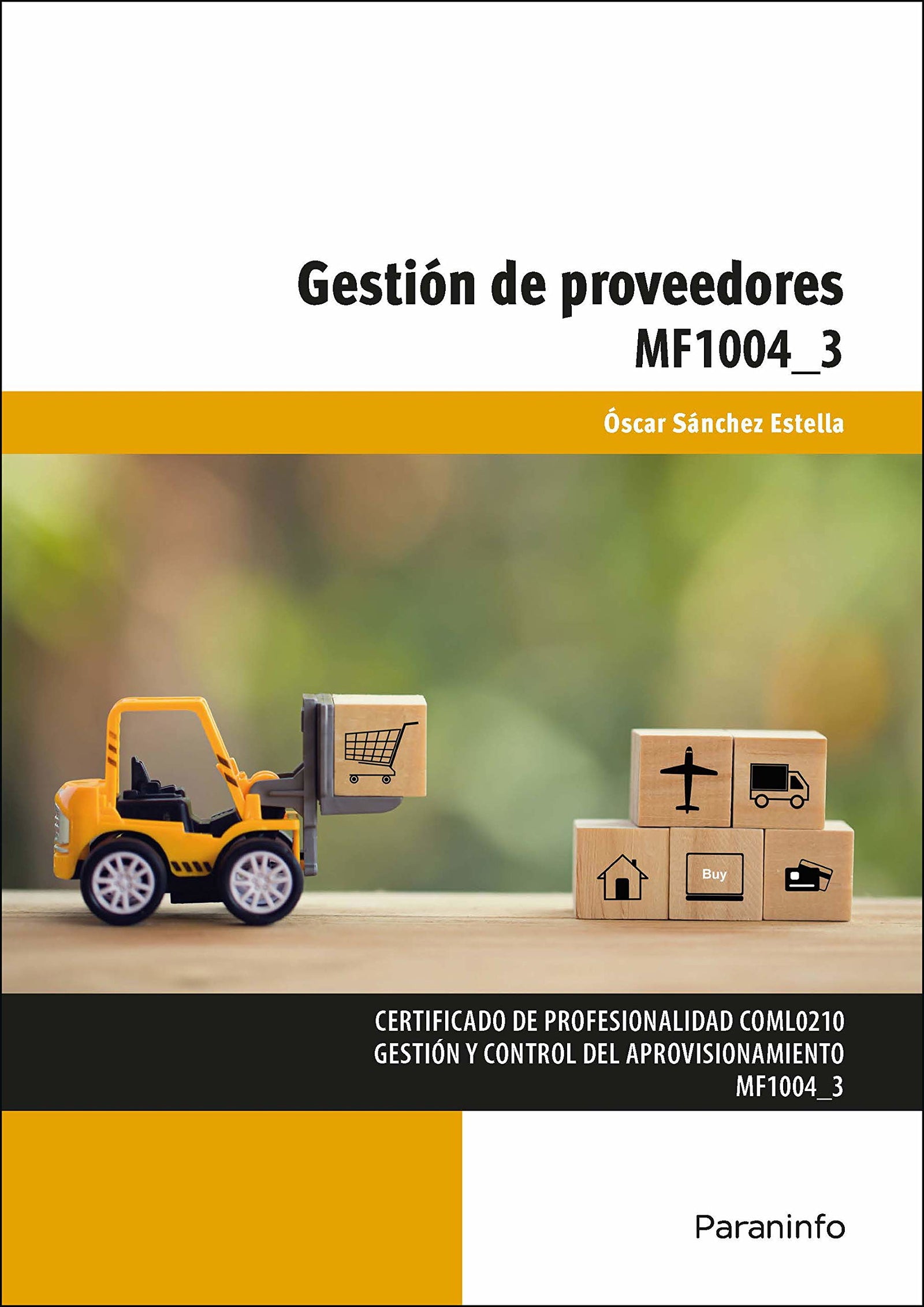 Gestión de proveedores (Comercio y Marketing)