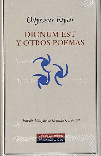 Dignum est y otros poemas (POESÍA)