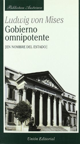 Gobierno omnipotente (SIN COLECCION)
