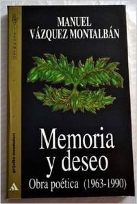 Memoria y deseo. obra poetica (1963-1990)