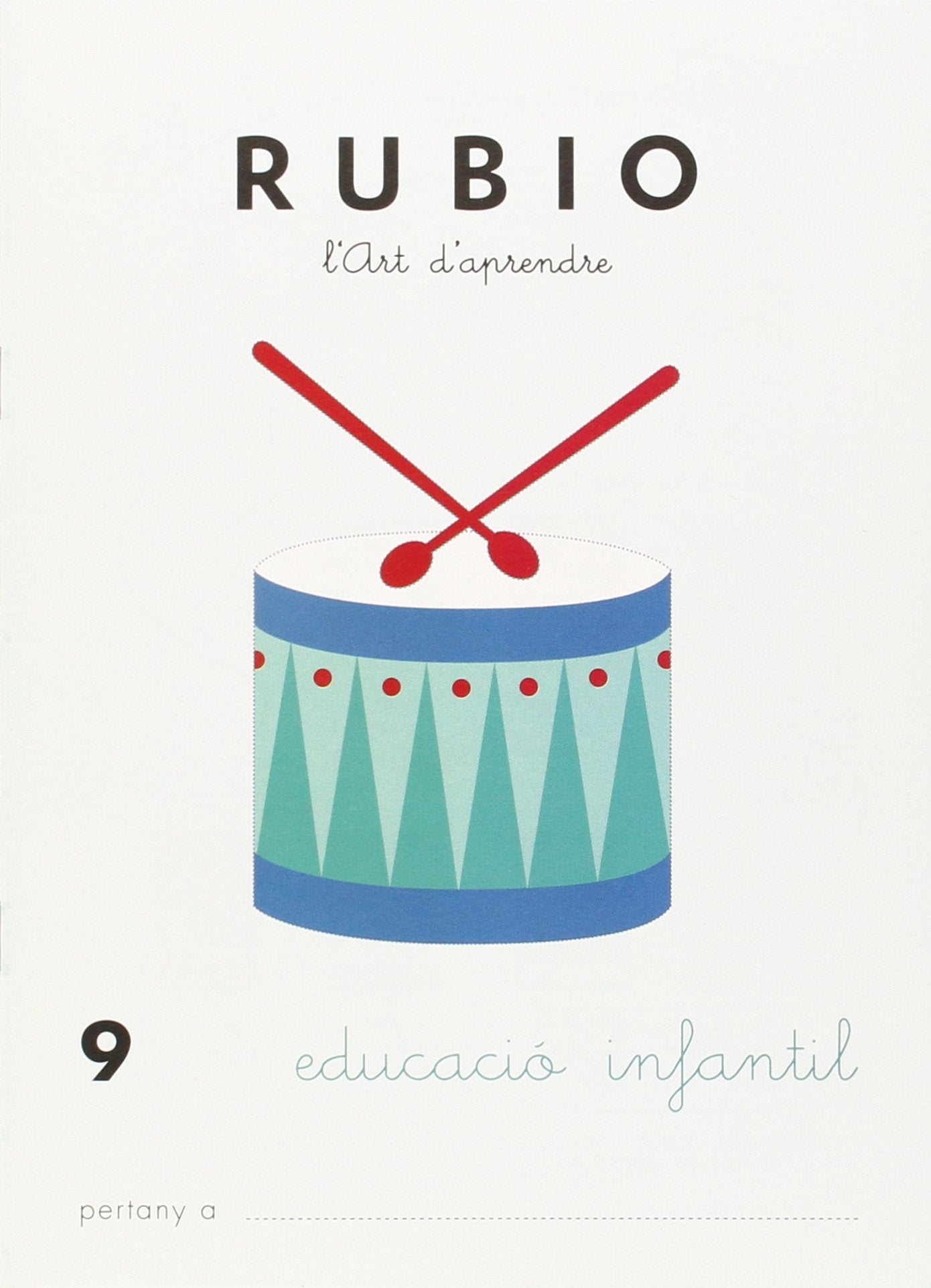 Educació Infantil 9 RUBIO. Català. Els instruments musicals | +5 anys