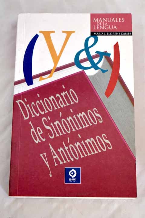 Diccionario de sinónimos y antónimos