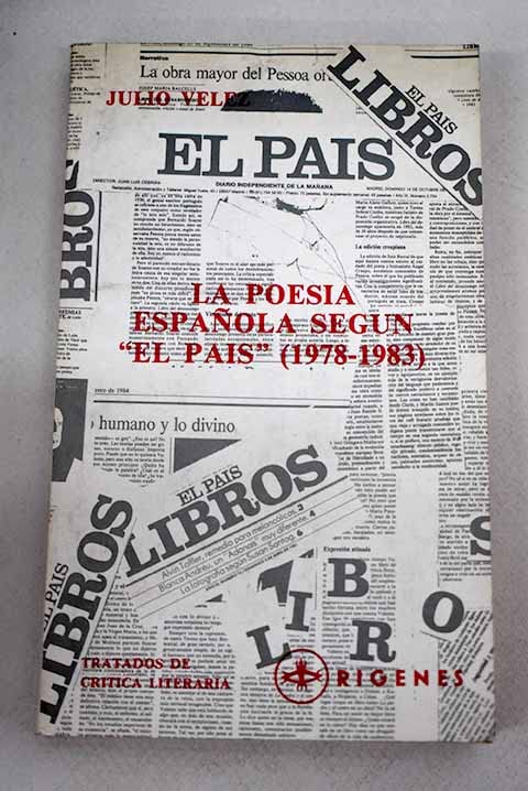 La poesia española segun el suplemento literario de el pais 1978-1993
