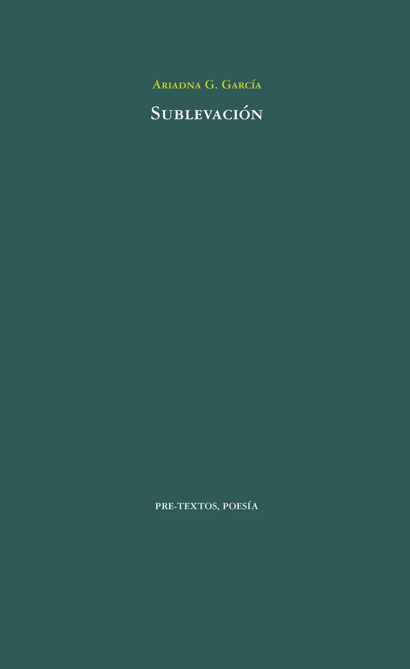 Sublevación: 1639 (Poesía)
