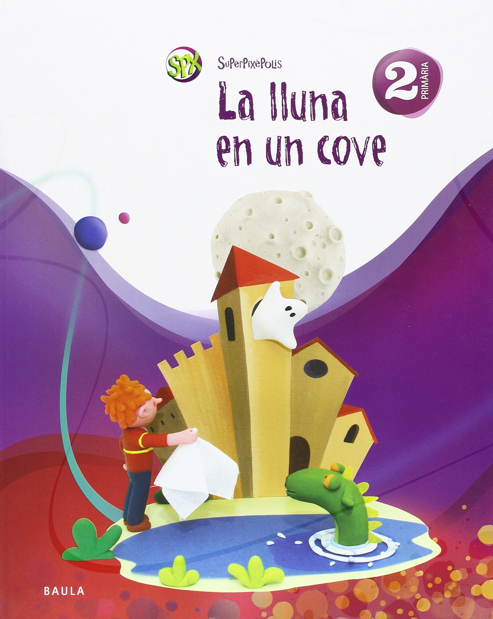 La lluna en un cove 2n Primària Superpixèpolis (Projecte Superpixèpolis) - 9788447929221