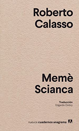 Memè Scianca: 58 (Nuevos cuadernos Anagrama)