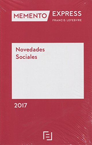 Memento Express Novedades Sociales 2017 (SIN COLECCION)