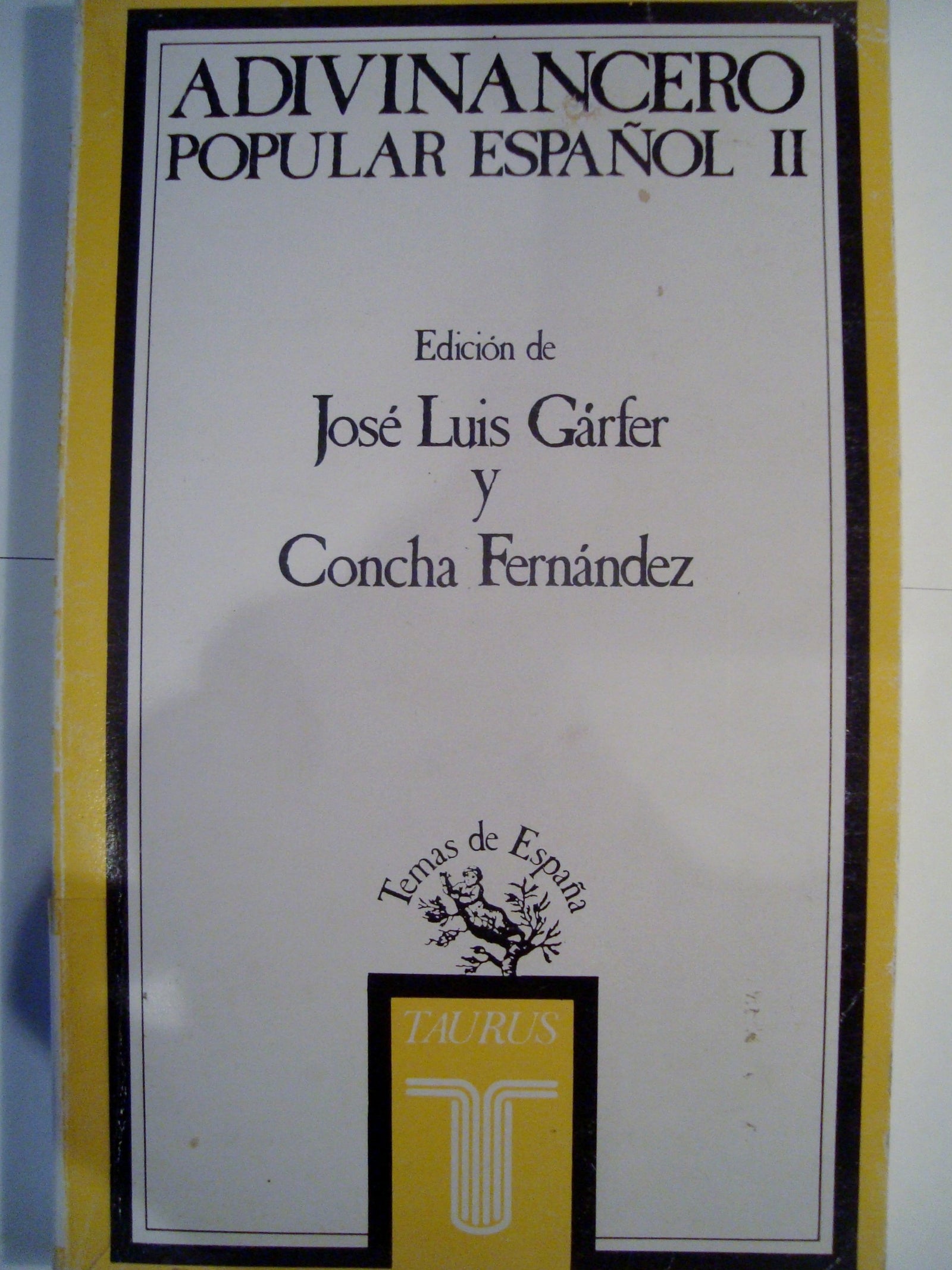 Adivinancero Popular Español II Tem138
