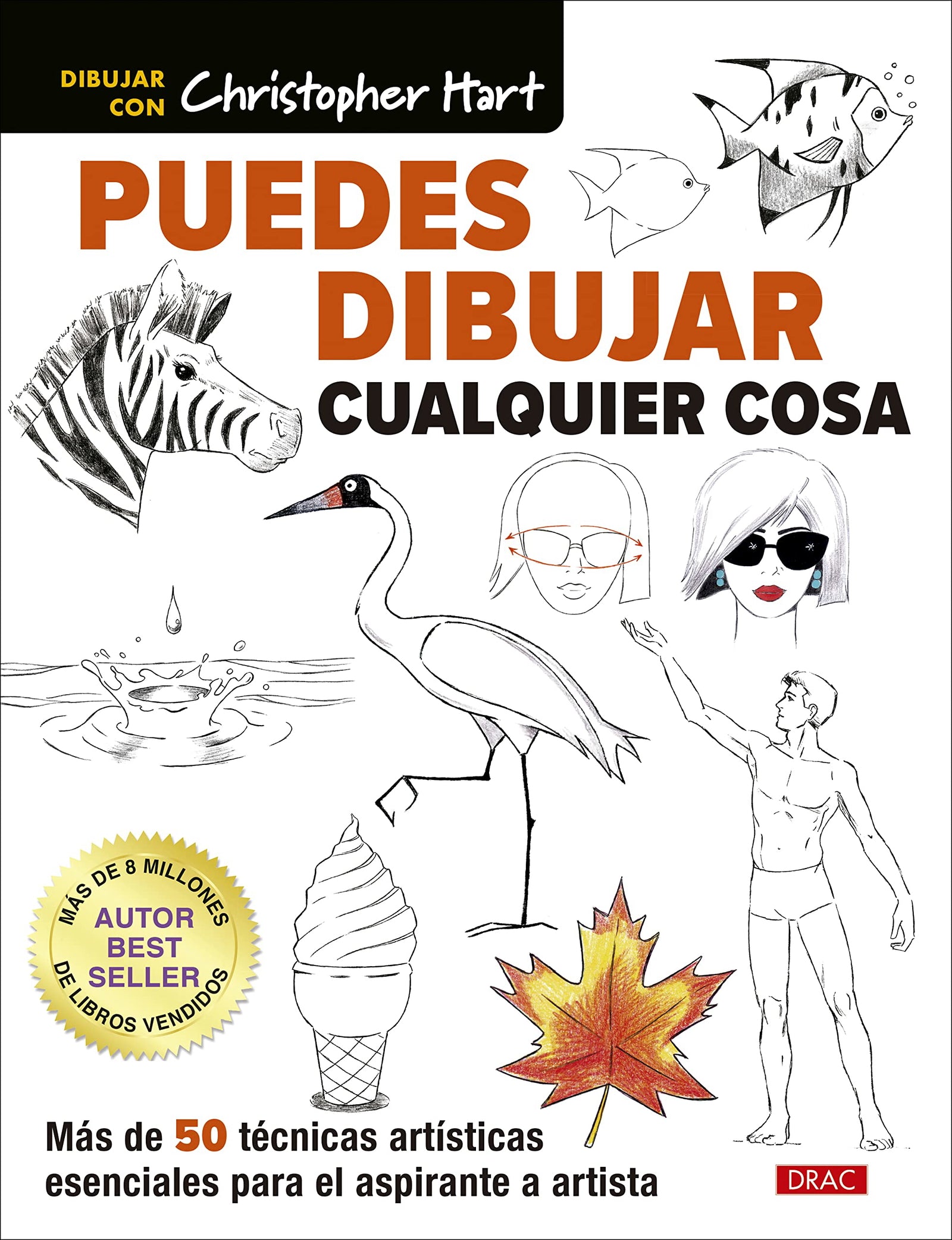 Puedes dibujar cualquier cosa: Más de 50 técnicas artísticas esenciales para el aspirante a artista (DIBUJO Y PINTURA)