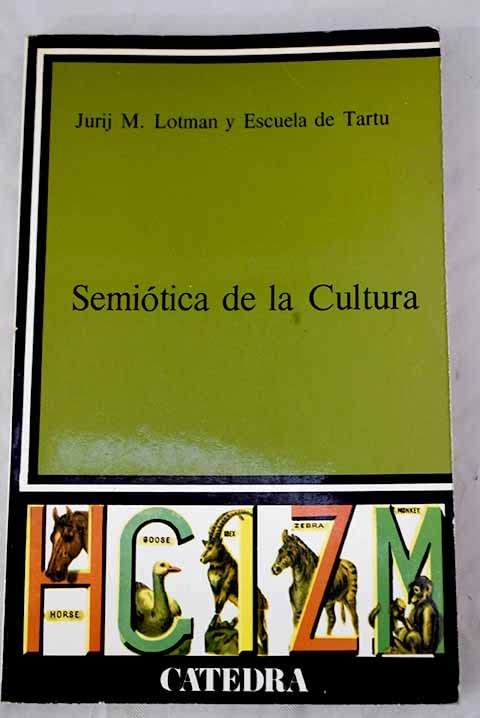 Semiotica de la cultura