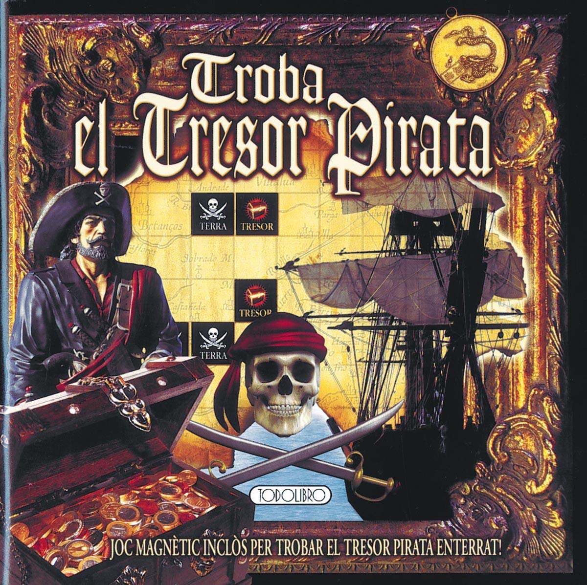 Troba el tresor pirata (Activitats magnètiques)