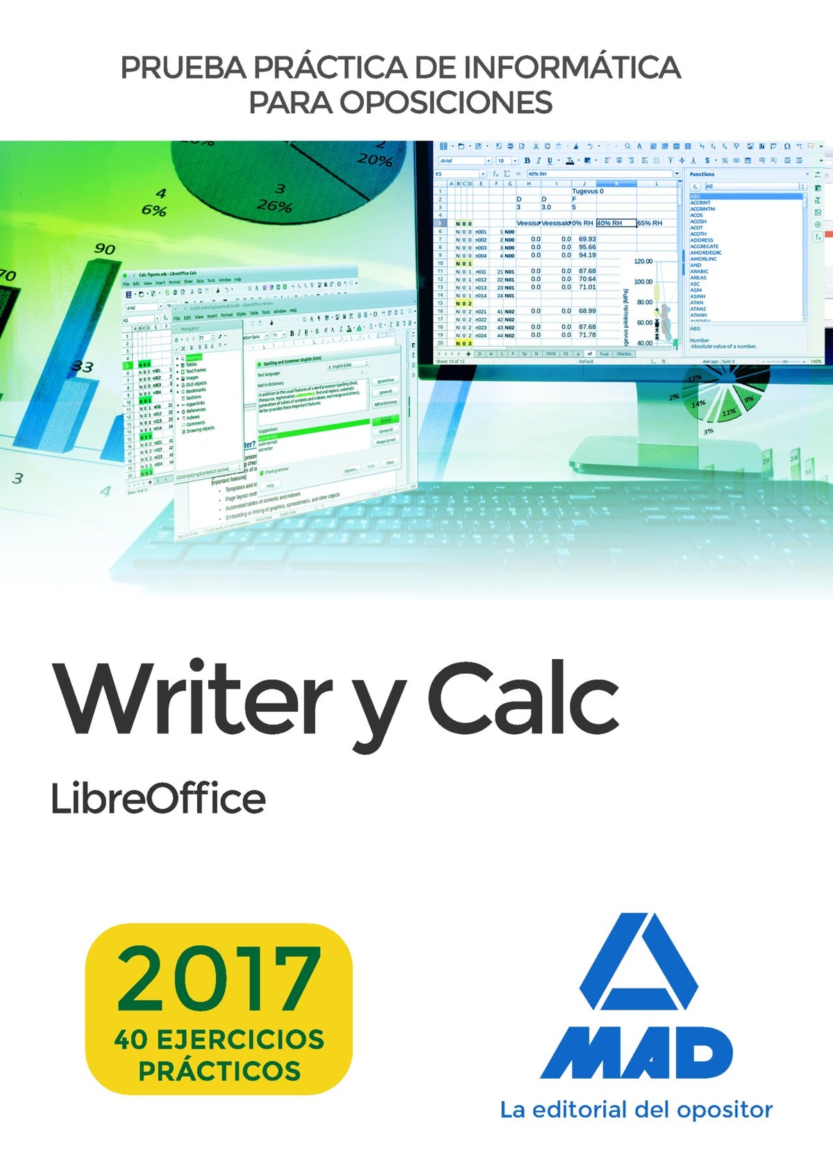 Prueba práctica de Informática: Writer y Calc