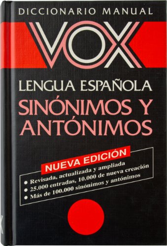 Diccionario Manual De Sinonimos y Antonimos