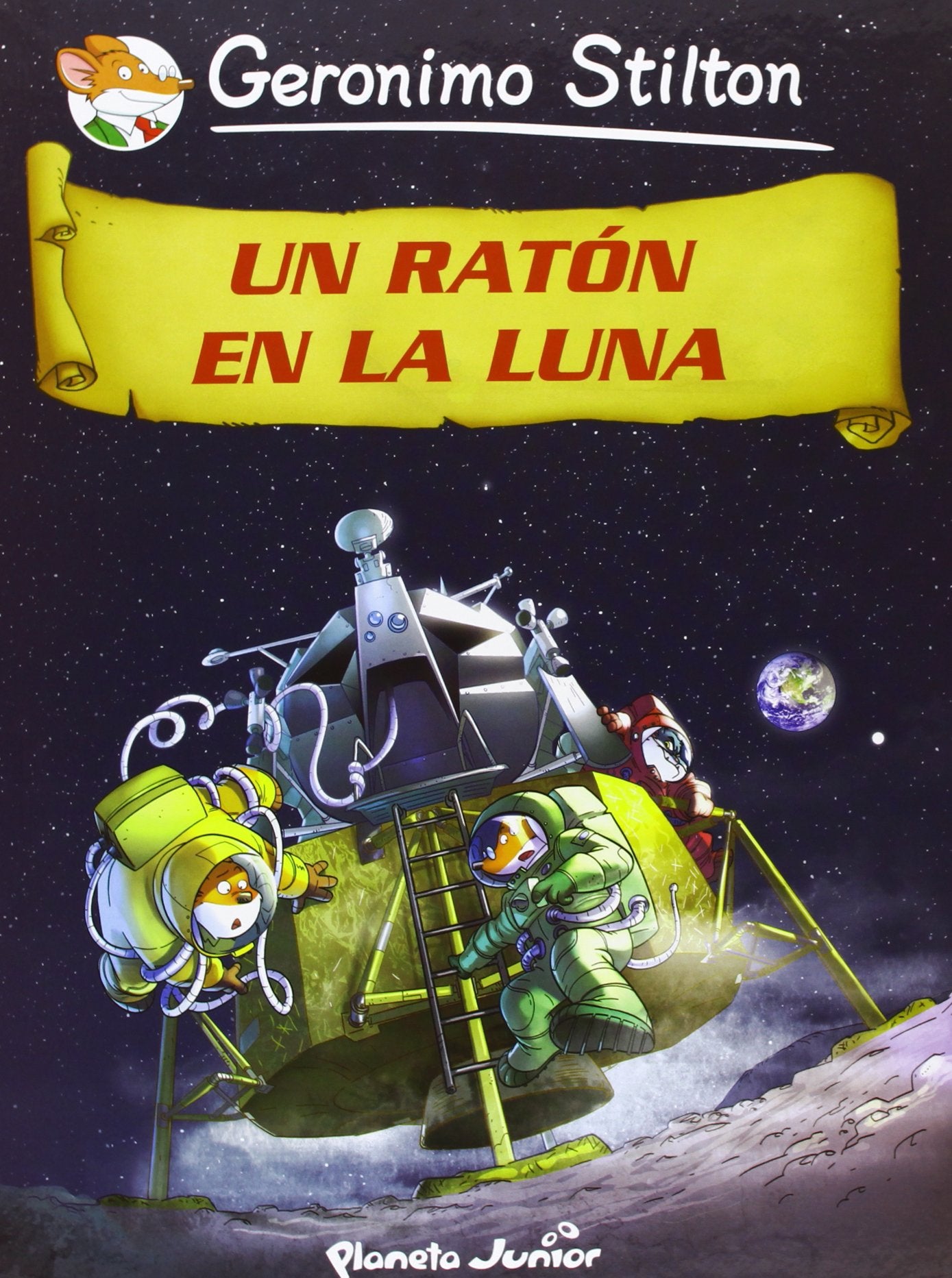 Un ratón en la Luna: Cómic Geronimo Stilton 14