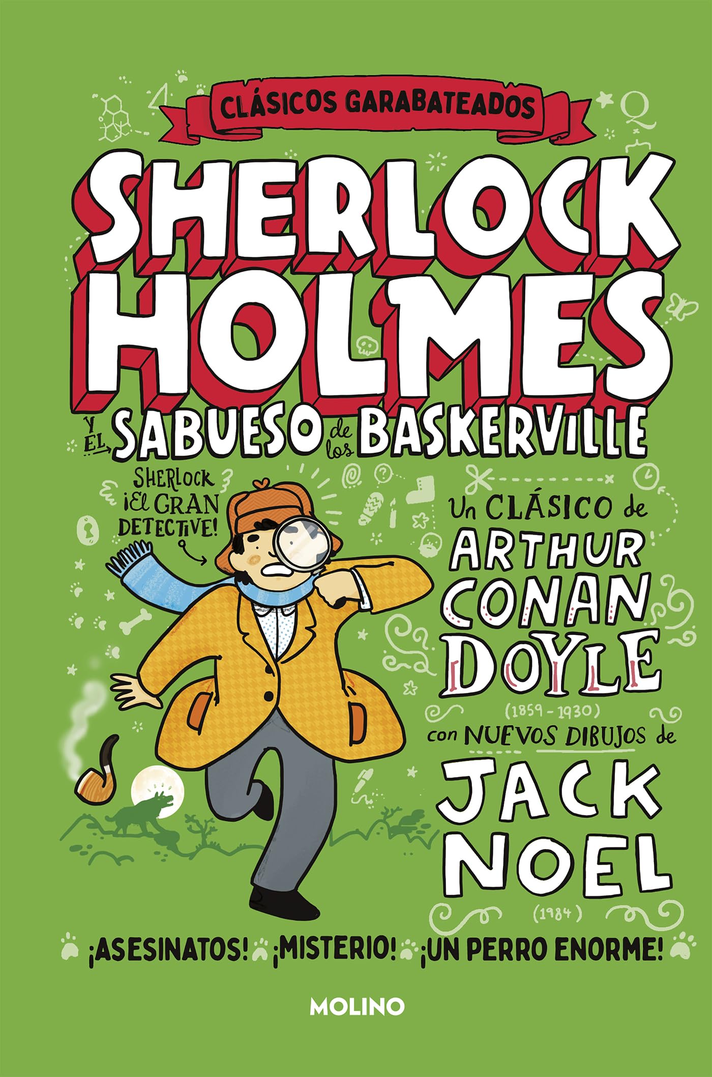 El sabueso de los Baskerville (Clásicos garabateados) (Ficción Kids)