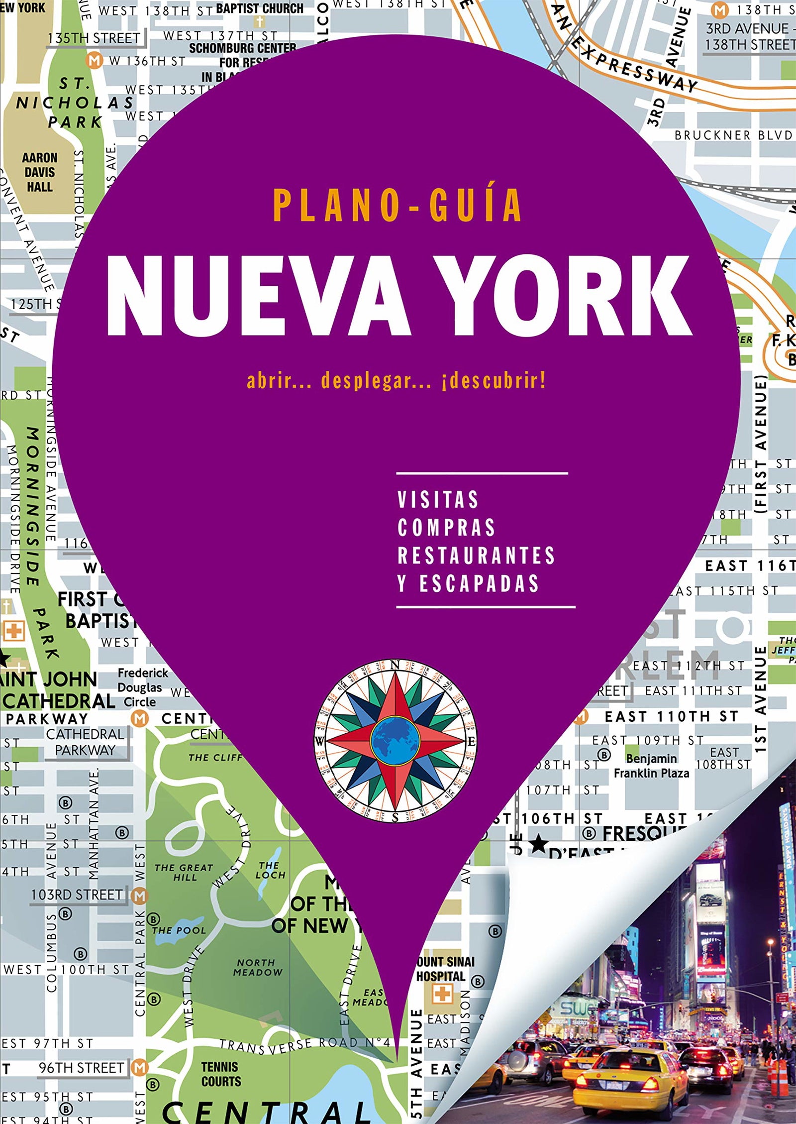 Nueva York (Plano-Guía): Visitas, compras, restaurantes y escapadas