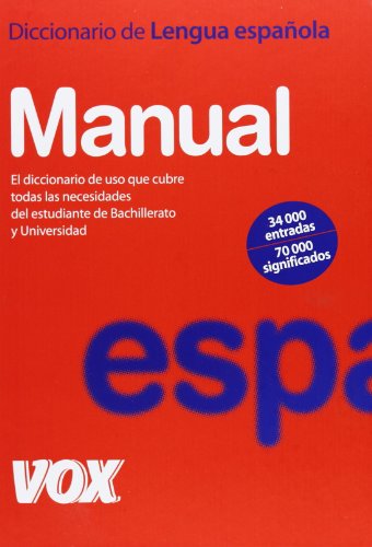 Diccionario Manual de la Lengua Española (Vox - Lengua Española - Diccionarios Generales)