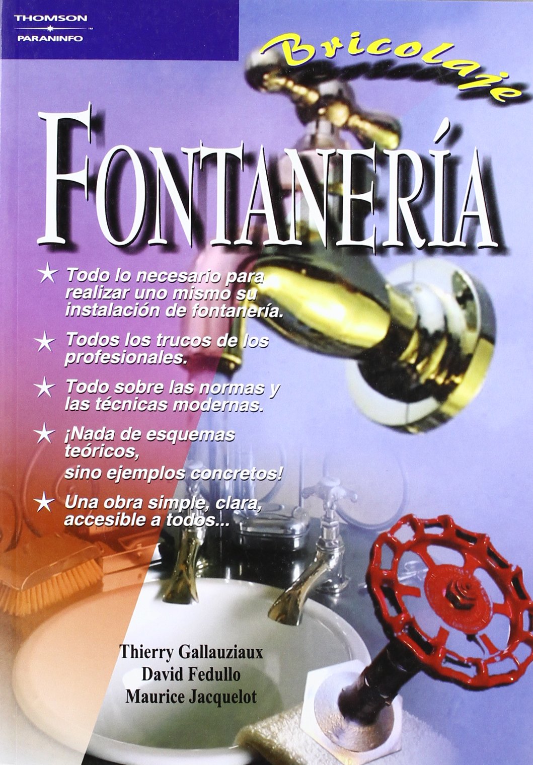 Fontanería. Bricolaje (PEDAGOGIA)