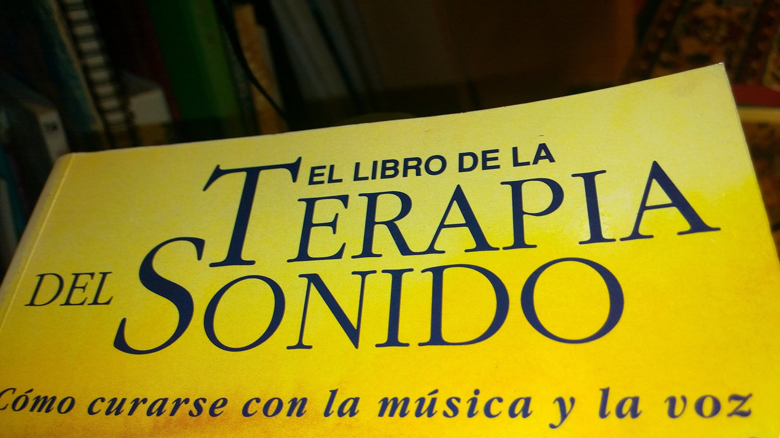El libro de la terapia del sonido : cura con la musica y la voz