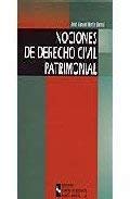 Nociones de Derecho Civil Patrimonial (Libro Técnico)