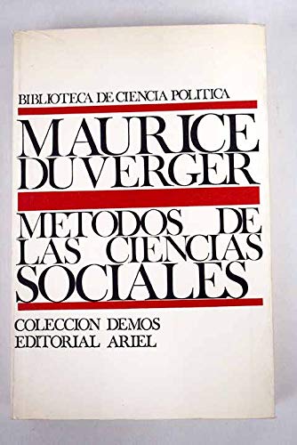 Metodos de las ciencias sociales
