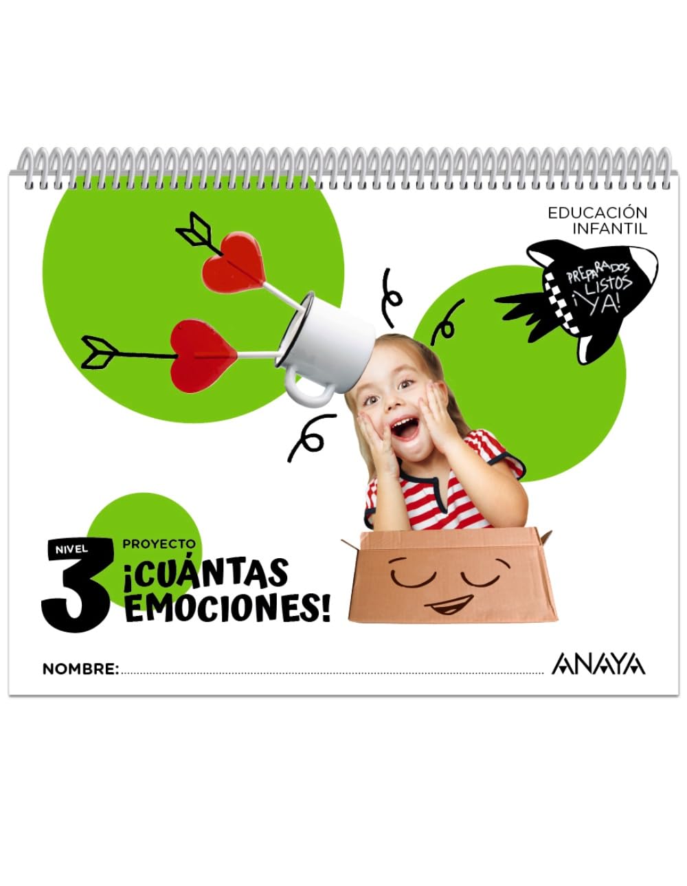 ¡Cuántas emociones!. Nivel 3 (Preparados, listos... ¡ya!)