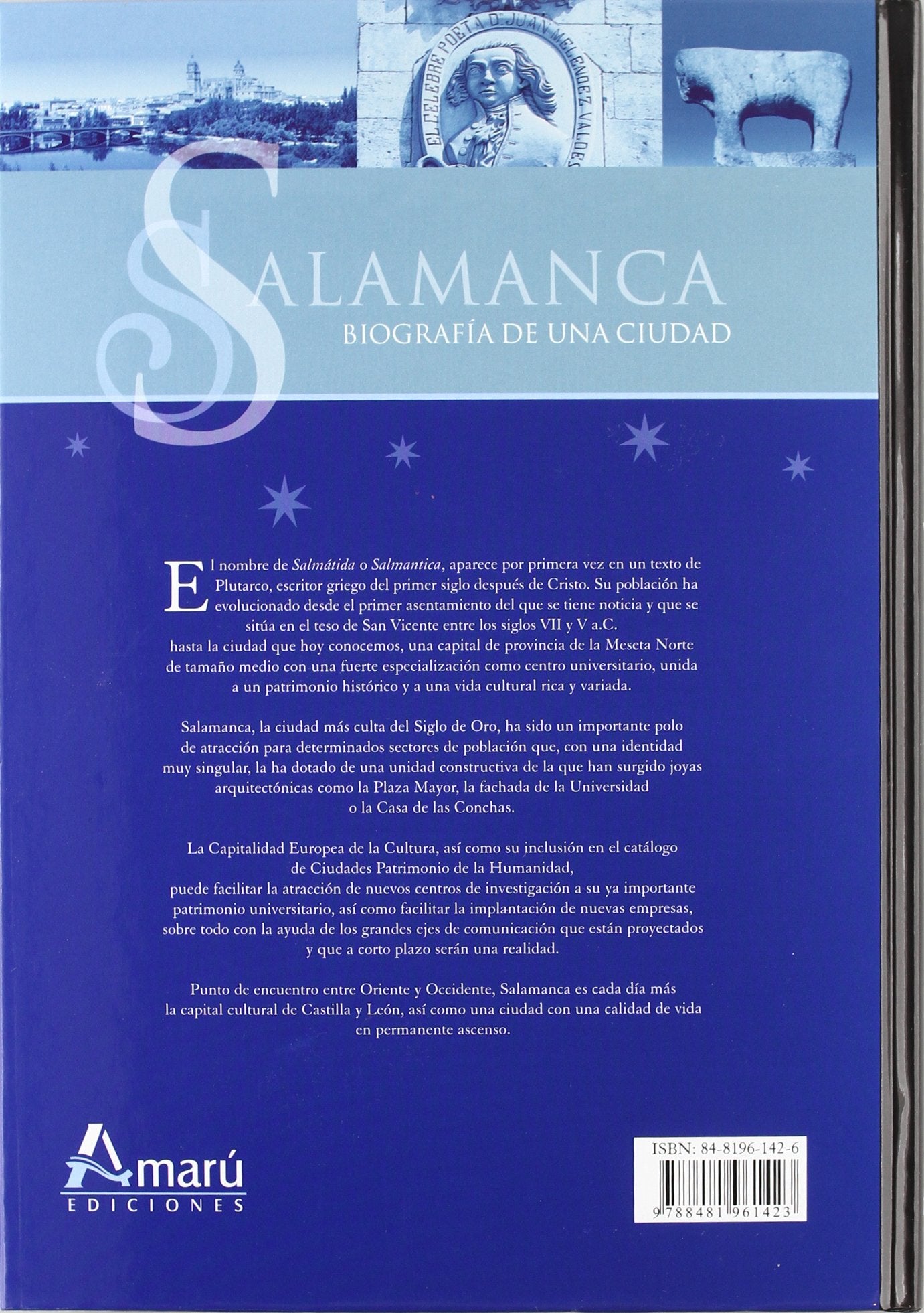 SALAMANCA BIOGRAFIA DE UNA CIUDAD (SIN COLECCION)