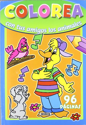 Colorea con tus amigos los animales 96 páginas (2 títulos) (Colorea Amigos Animales 96 Pág.)