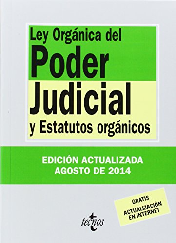 Ley Orgánica del poder judicial: y estatutos orgánicos (Derecho - Biblioteca De Textos Legales)