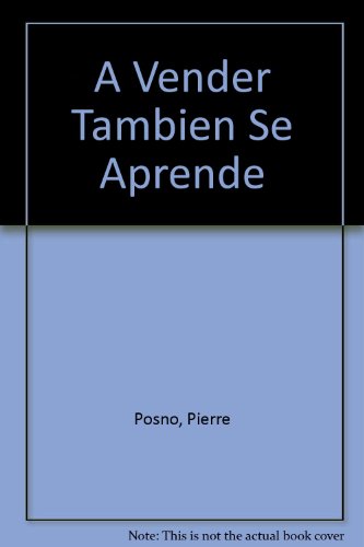 Vender tambien se aprende