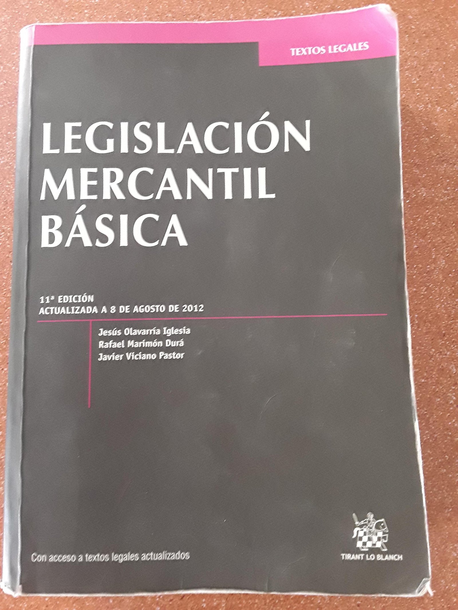 Legislación mercantil básica