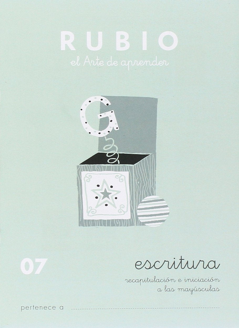Rubio 07 - Caligrafía Escolar Rubio