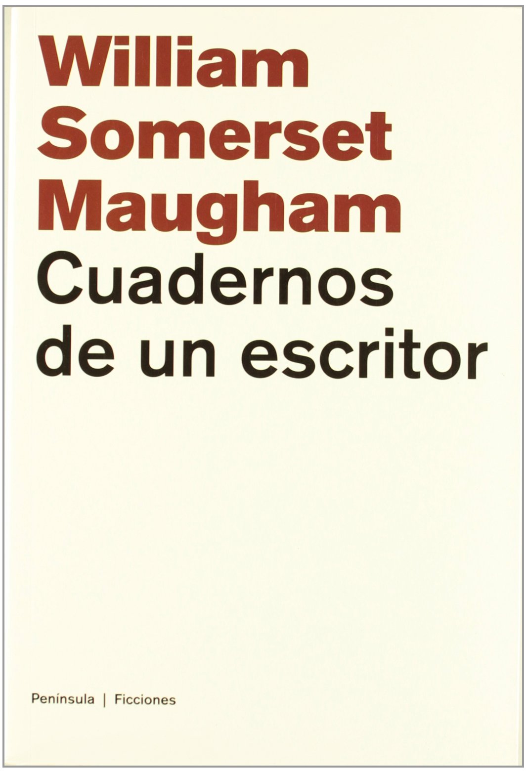 Cuadernos de un escritor (FICCIONES)