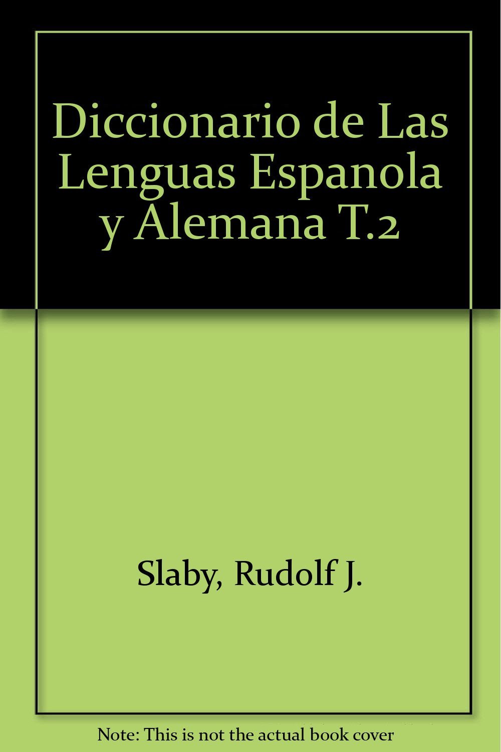 (tomo Ii) Dicc. Herder Lenguas Española Y Alemana