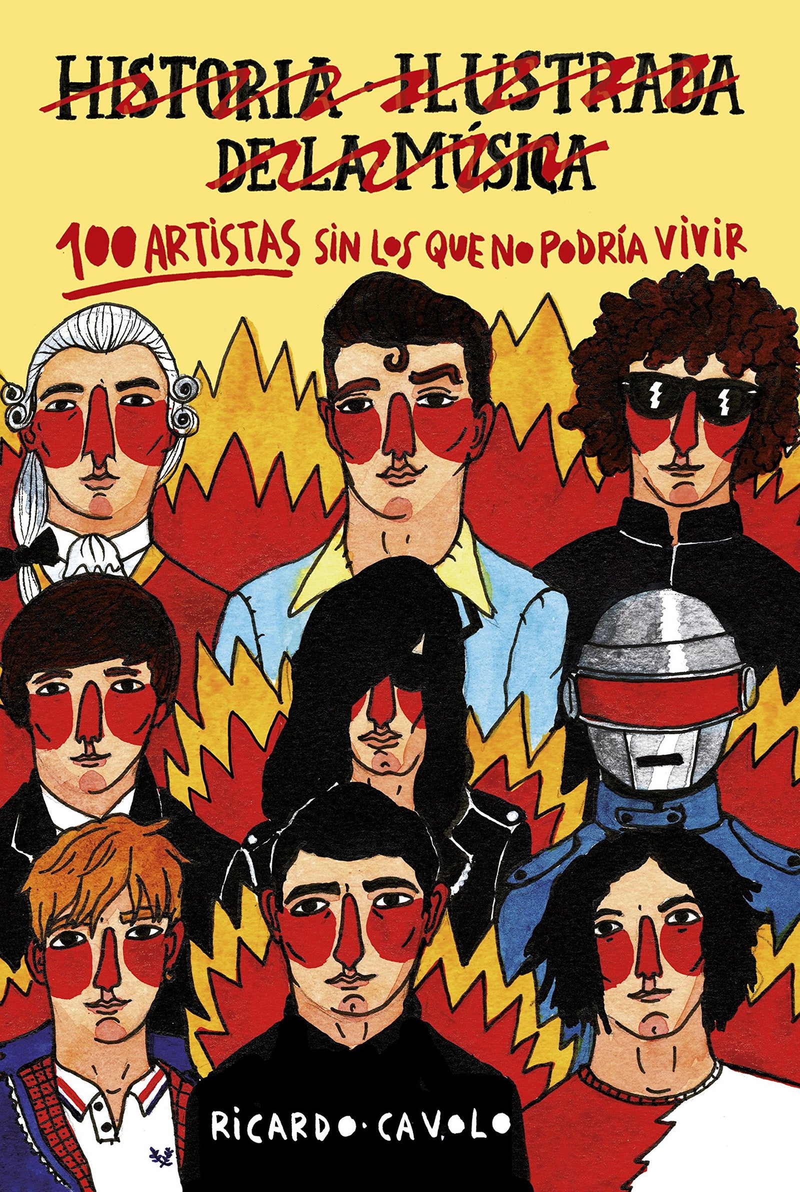 100 artistas sin los que no podría vivir (Ilustración)