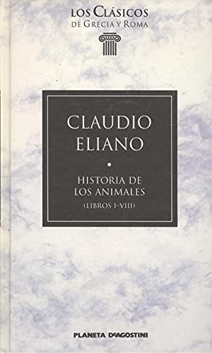 Historia de los animales : libros I-VIII