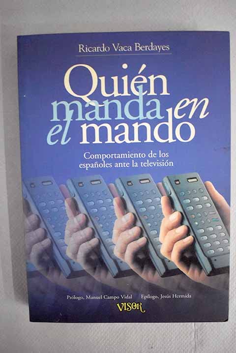 Quien manda en el mando. españolesante la TV