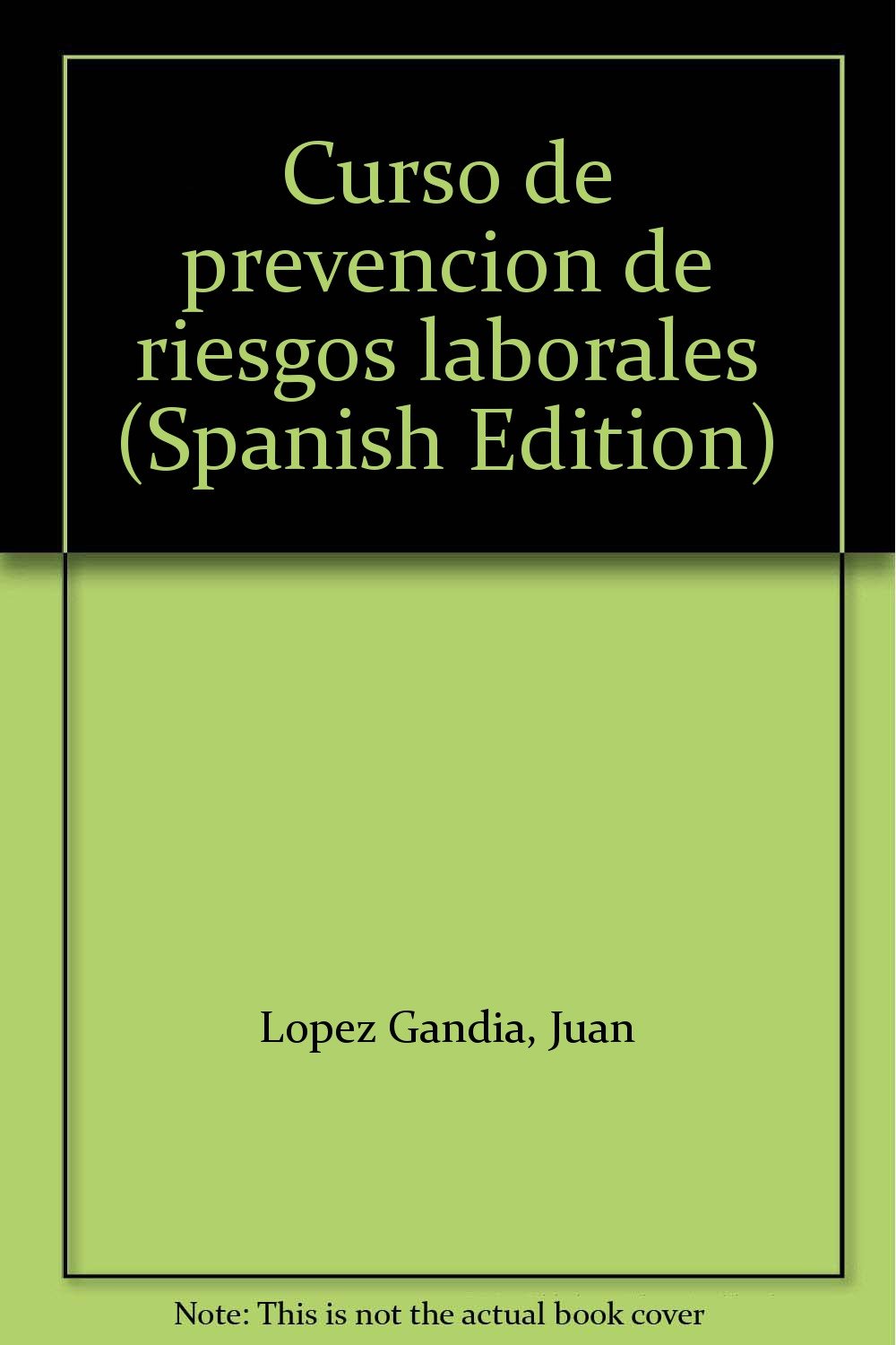 Curso de prevencion de riesgos laborales