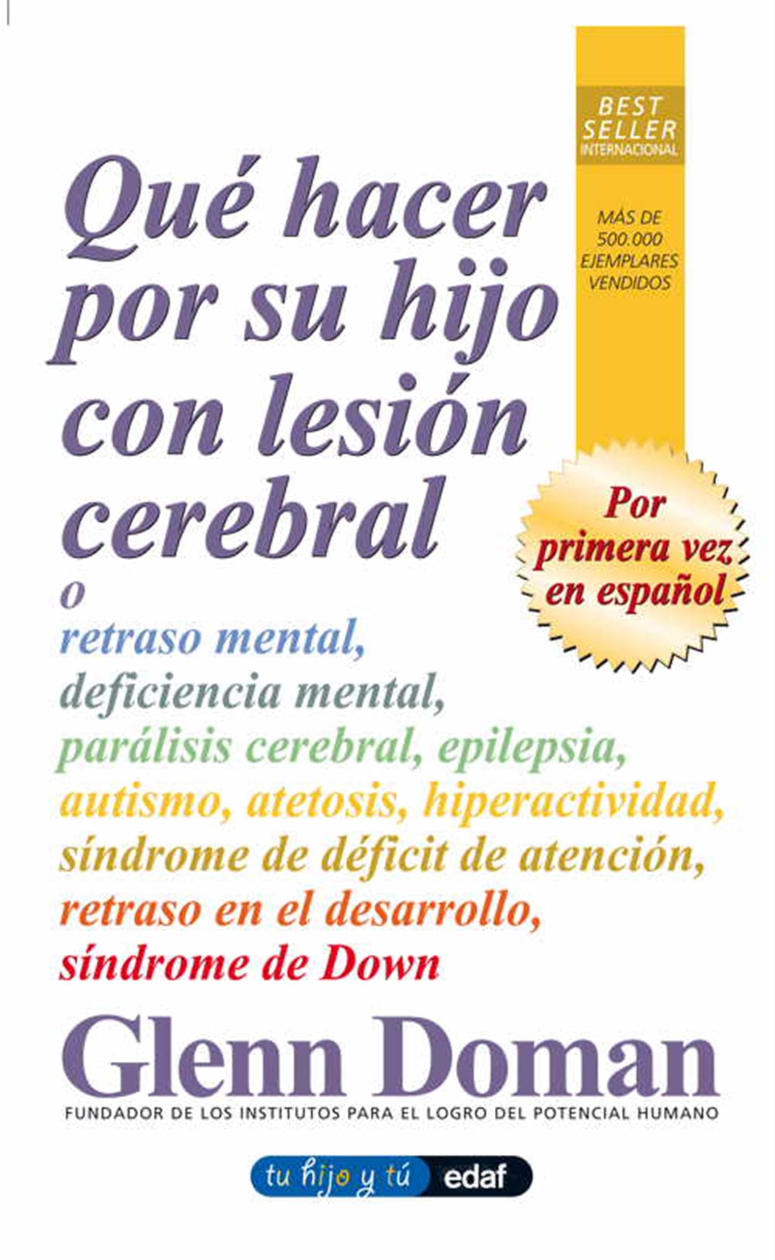 Que Hacer Por Su Hijo Con Lesion Cerebra (Tu hijo y tú)