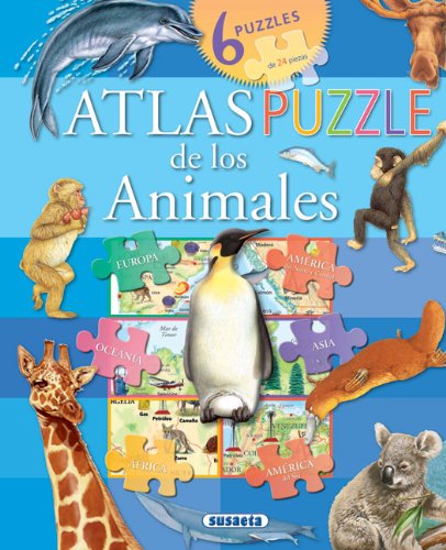 ATLAS PUZZLE DE LOS ANIMALES (SIN COLECCION)